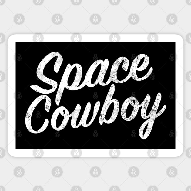 Space Cowboy - vintage design Sticker by BodinStreet